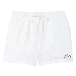 Victoria Secret White Fleece Graphic Shorts